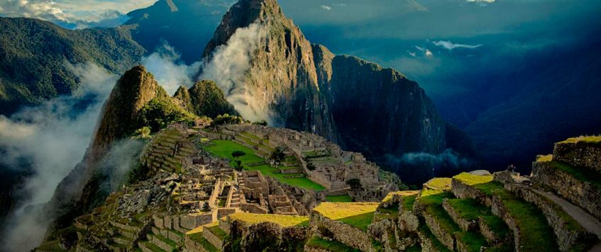 Machu Picchu traditional view